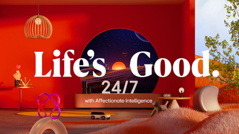 LG MOSTRARÁ SU CAMPAÑA “LIFE’S GOOD 24/7 CON INTELIGENCIA AFECTIVA’ EN EL CES 2025